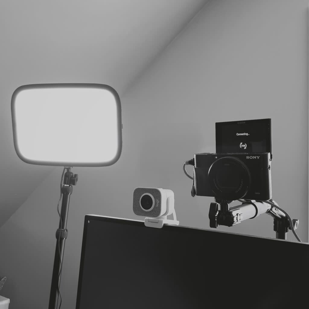 Lighting and camera equipment